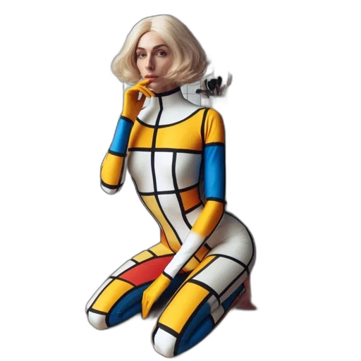 robot, face, pixel art, concept art transparent PNG cut-out