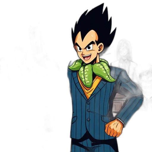 jacket, staff, concept art, cartoon transparent PNG cut-out