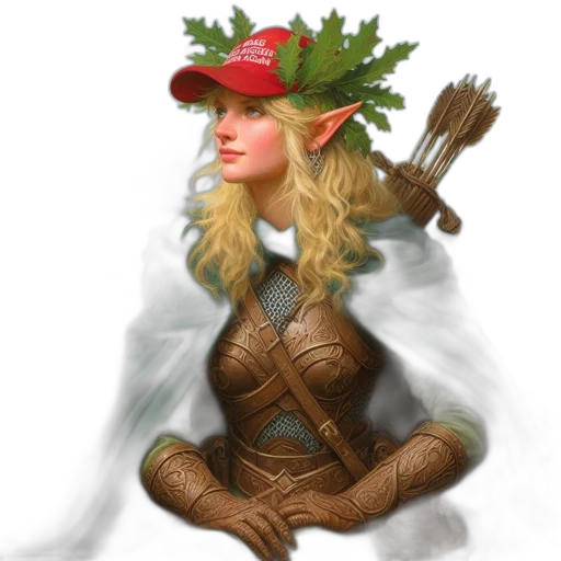 hat, staff, crown, dragon transparent PNG cut-out
