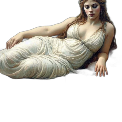 dress, jewelry, photorealistic, fantasy art transparent PNG cut-out