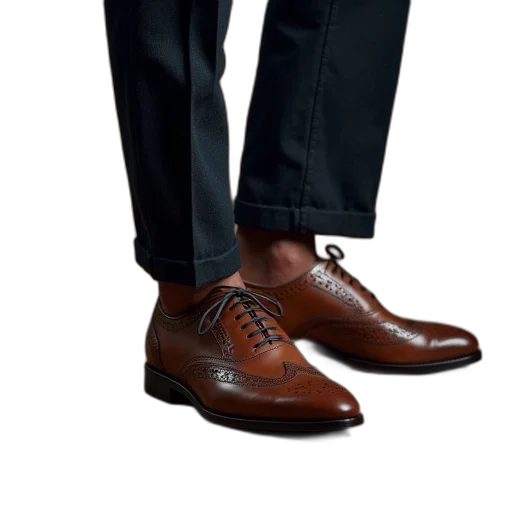 shoes, staff, photorealistic, 3d render transparent PNG cut-out