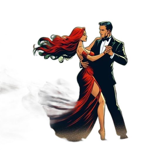dress, comic book art, concept art, fantasy art transparent PNG cut-out