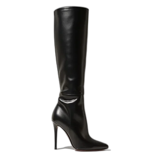 shoes, tall, sleek, heeled transparent PNG cut-out