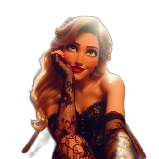 dress, fantasy art, cartoon, concept art transparent PNG cut-out