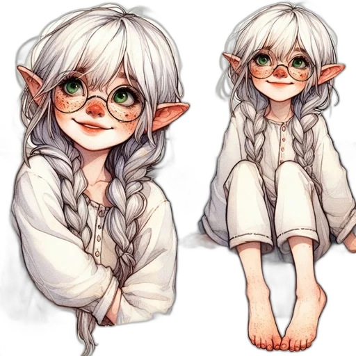 fantasy art, concept art, pixel art, watercolor transparent PNG cut-out