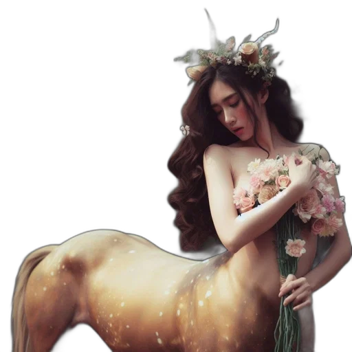 dress, creature, fantasy art, concept art transparent PNG cut-out