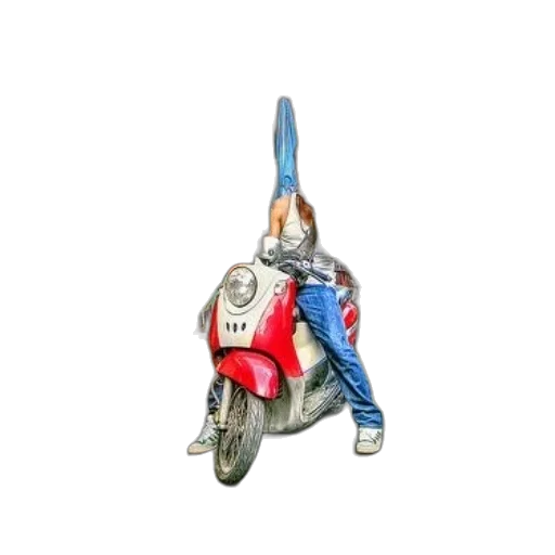 robot, jacket, staff, car transparent PNG cut-out