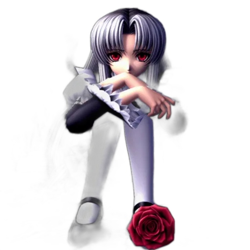 flower, staff, weapon, robot transparent PNG cut-out