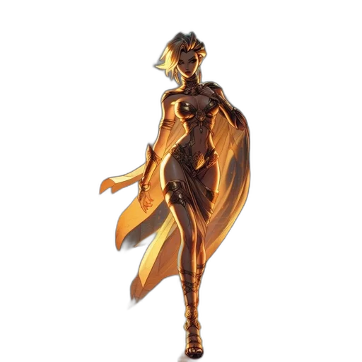 dress, concept art, 3d render, fantasy art transparent PNG cut-out