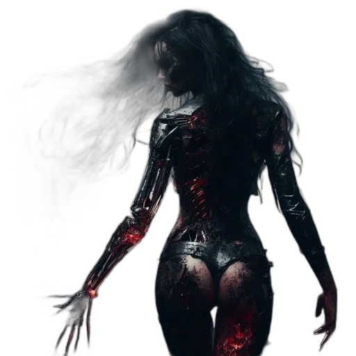 dress, mask, concept art, comic book art transparent PNG cut-out