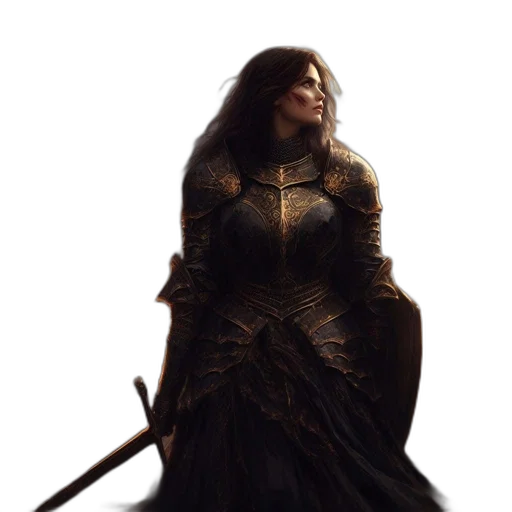 sword, dress, staff, weapon transparent PNG cut-out