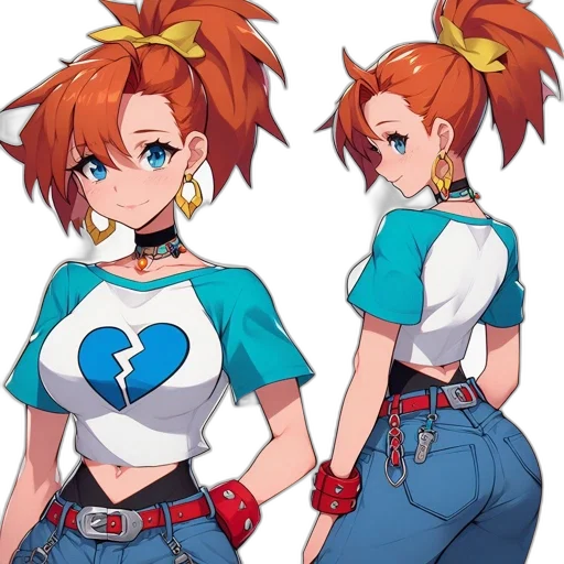 jacket, dress, weapon, anime transparent PNG cut-out