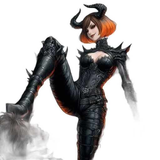 concept art, fantasy art, comic book art, photorealistic transparent PNG cut-out