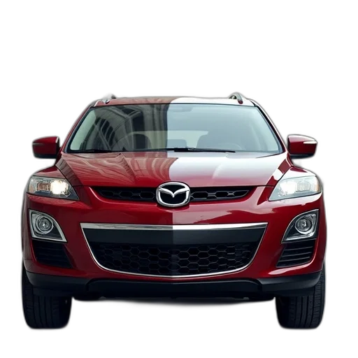 car, 3d render, 2011, mazda transparent PNG cut-out