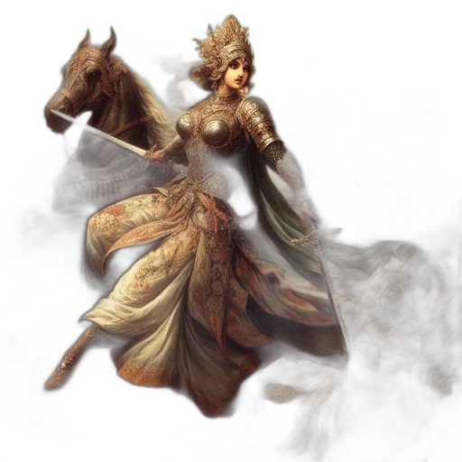 dress, dragon, fantasy art, concept art transparent PNG cut-out