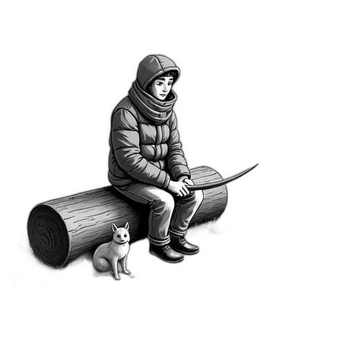 animal, umbrella, staff, weapon transparent PNG cut-out