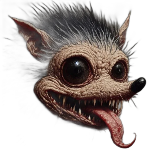 creature, mask, animal, staff transparent PNG cut-out
