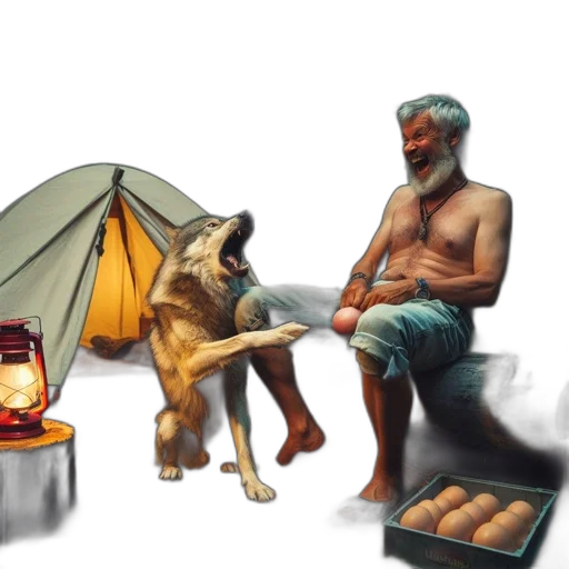 concept art, photorealistic, fantasy art, fire transparent PNG cut-out