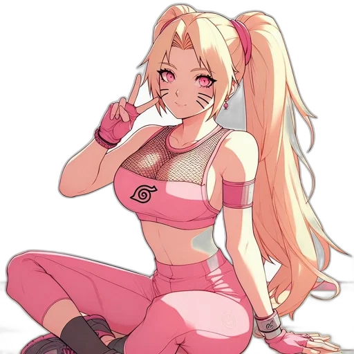dress, staff, weapon, anime transparent PNG cut-out