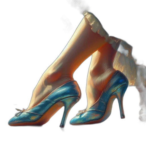 shoes, dress, weapon, concept art transparent PNG cut-out