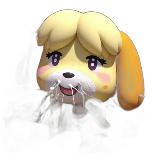 animal, mask, staff, creature transparent PNG cut-out