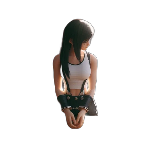 dress, jewelry, staff, robot transparent PNG cut-out