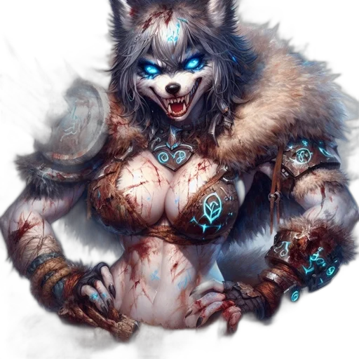 creature, fantasy art, concept art, comic book art transparent PNG cut-out