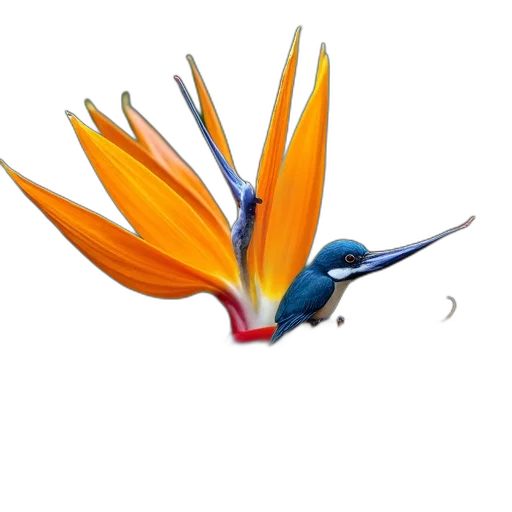 staff, flower, animal, jewelry transparent PNG cut-out