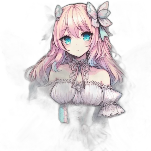 dress, staff, robot, crown transparent PNG cut-out