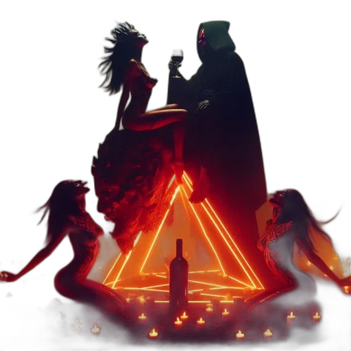 crown, mask, concept art, fantasy art transparent PNG cut-out