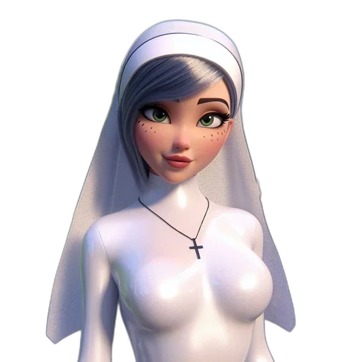 dress, jewelry, 3d render, concept art transparent PNG cut-out