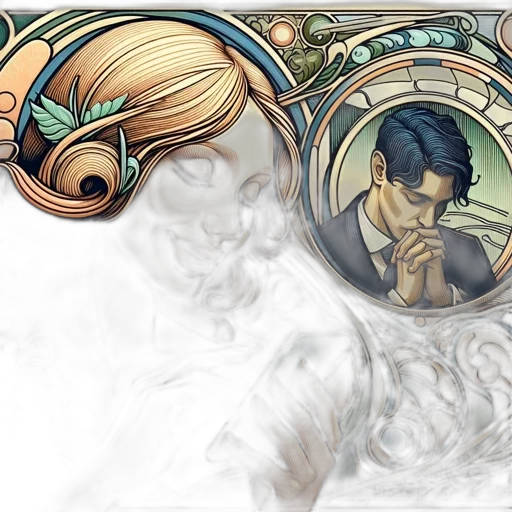 mask, comic book art, concept art, fantasy art transparent PNG cut-out