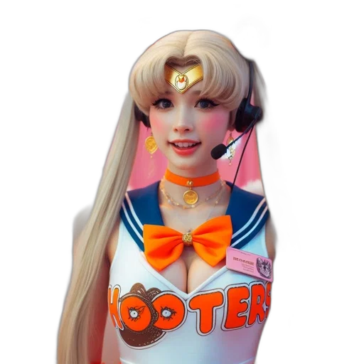 staff, dress, robot, jewelry transparent PNG cut-out