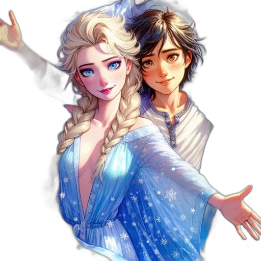 dress, fantasy art, watercolor, pixel art transparent PNG cut-out