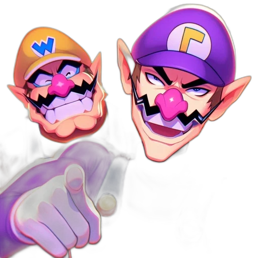 mask, face, crown, weapon transparent PNG cut-out