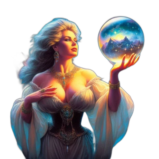 fantasy art, concept art, comic book art, pixel art transparent PNG cut-out