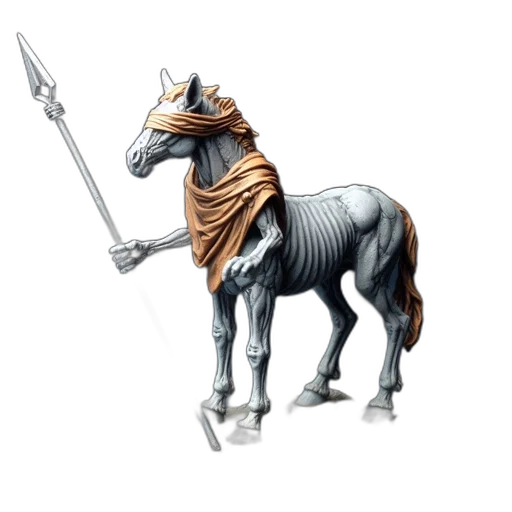 staff, sword, animal, weapon transparent PNG cut-out