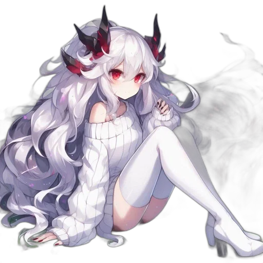 dragon, creature, staff, dress transparent PNG cut-out