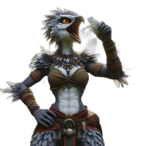 staff, mask, animal, creature transparent PNG cut-out