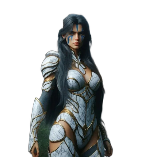 dress, fantasy art, concept art, 3d render transparent PNG cut-out