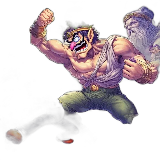 concept art, fantasy art, comic book art, pixel art transparent PNG cut-out