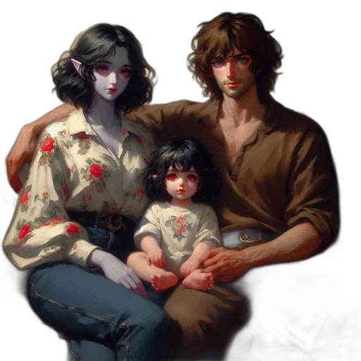 concept art, fantasy art, photorealistic, comic book art transparent PNG cut-out