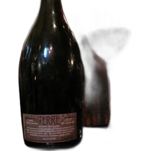 bottle, 3d render, terre, wine transparent PNG cut-out