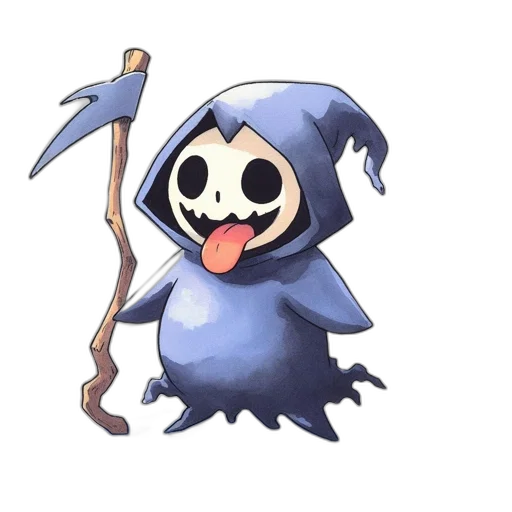 creature, staff, animal, mask transparent PNG cut-out
