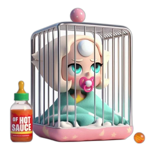 creature, mask, hair, animal transparent PNG cut-out