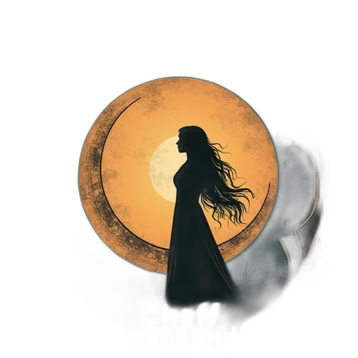 dress, hair, mask, dragon transparent PNG cut-out
