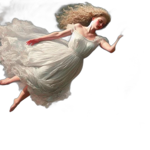 dress, photorealistic, concept art, fantasy art transparent PNG cut-out