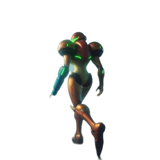 robot, weapon, creature, staff transparent PNG cut-out