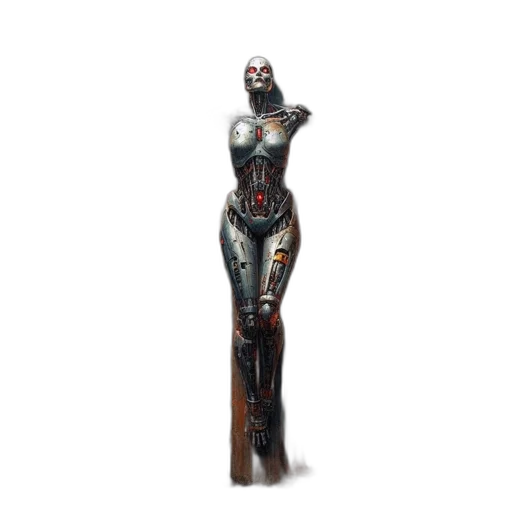 robot, staff, weapon, jewelry transparent PNG cut-out