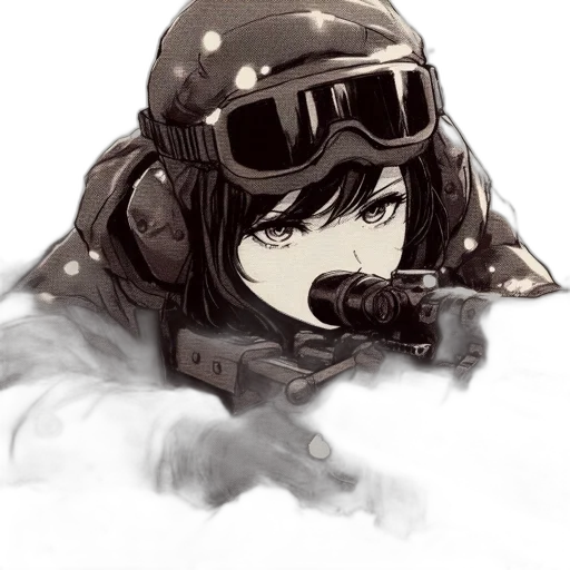 weapon, face, hat, staff transparent PNG cut-out